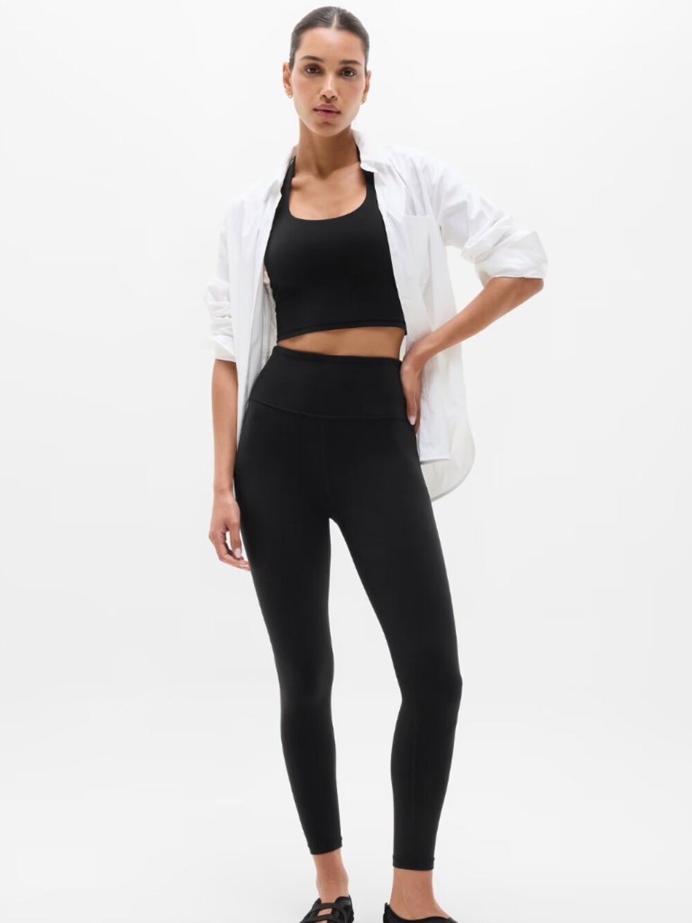 Athleta Elation Ultra High Rise 7/8 Legging Size Small Yoga Running Performance